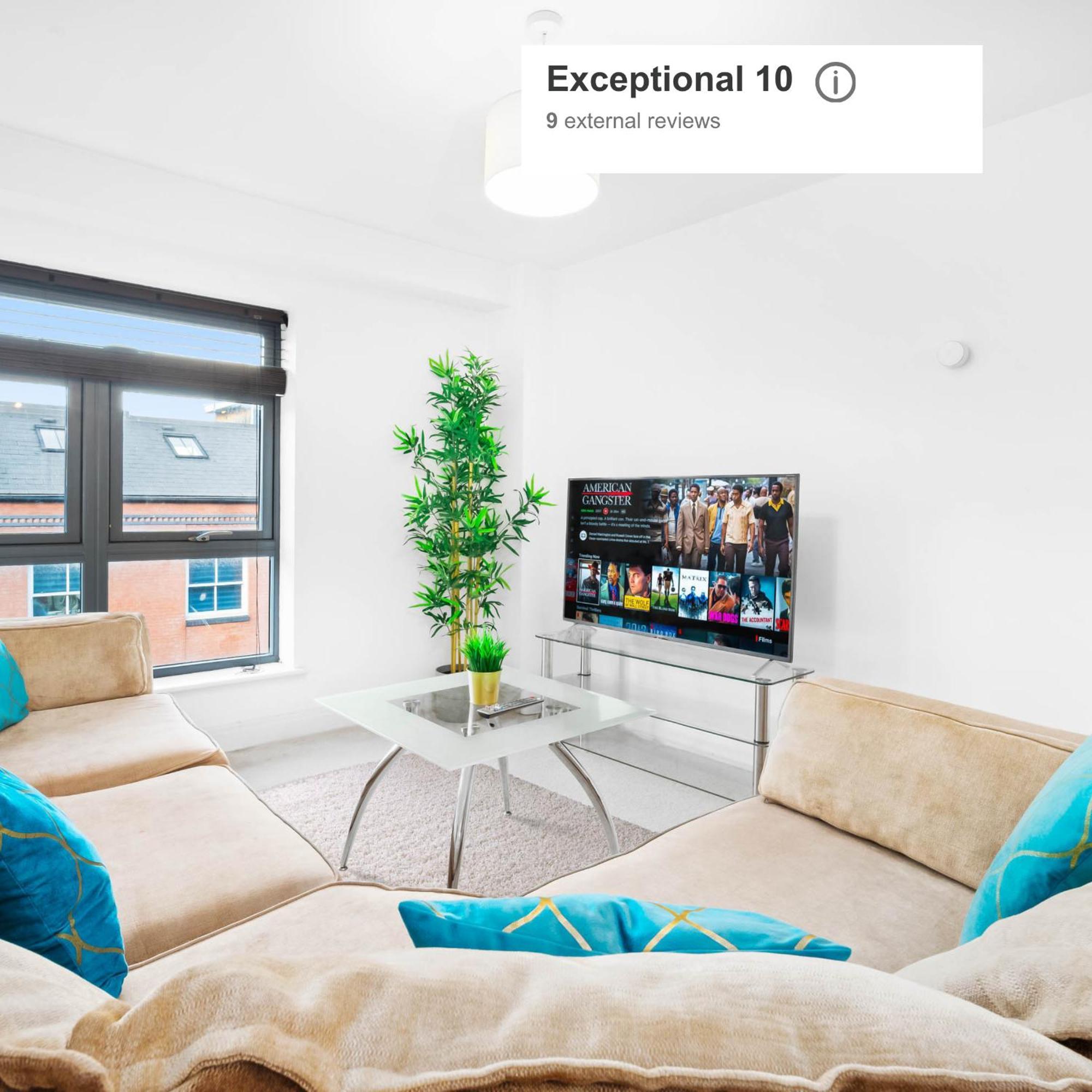 Birmingham City Centre Apartment - Wifi - Netflix - Top Rated - 59L Екстериор снимка